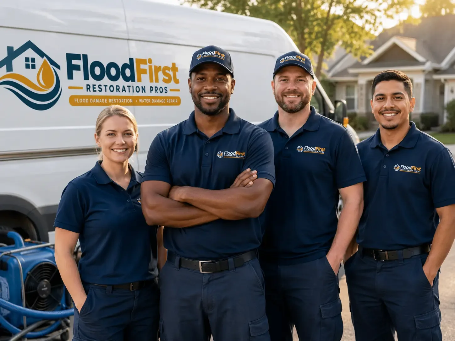 Flood Damage Restoration company in Pointblank, TX