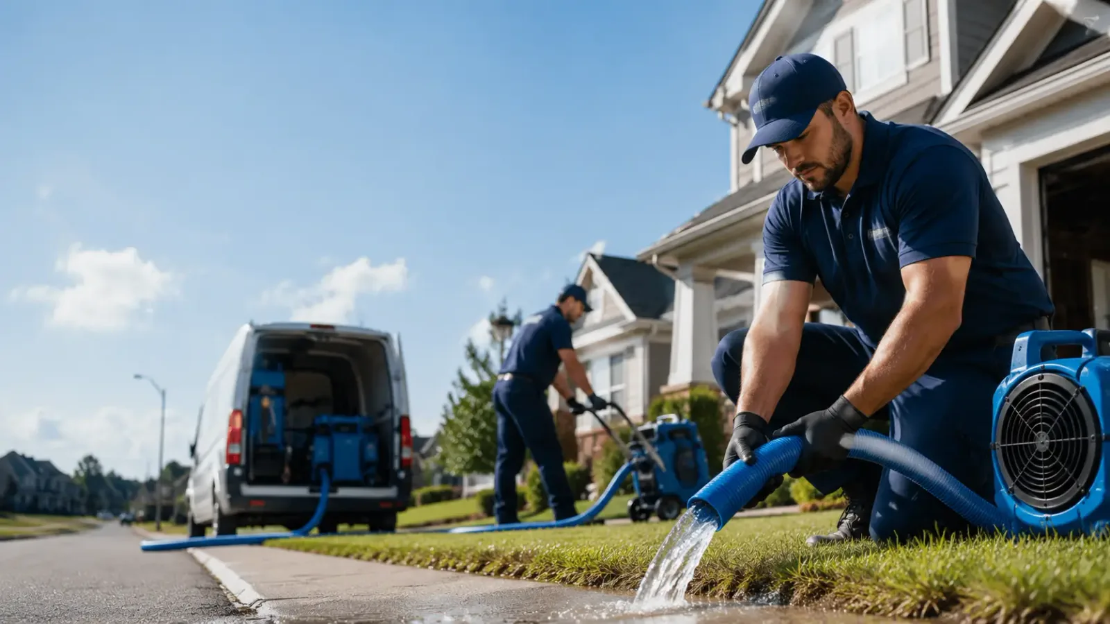 Flood Damage Restoration in Pointblank, TX